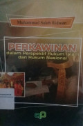 Perkawinan dalam perspektif hukum Islam dan hukum Nasional