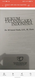 HUKUM TATANEGARA INDONESIA