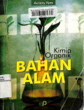 Kimia organik bahan alam