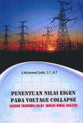 Penentuan nilai eigen pada voltage collapse saluran transmisi 150 kV dengan modal analysis